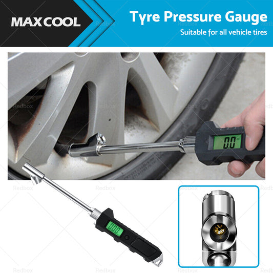 30 PSI Tire Pressure Guage Digital Car Bike Truck Air Meter Tester Tyre Gauge