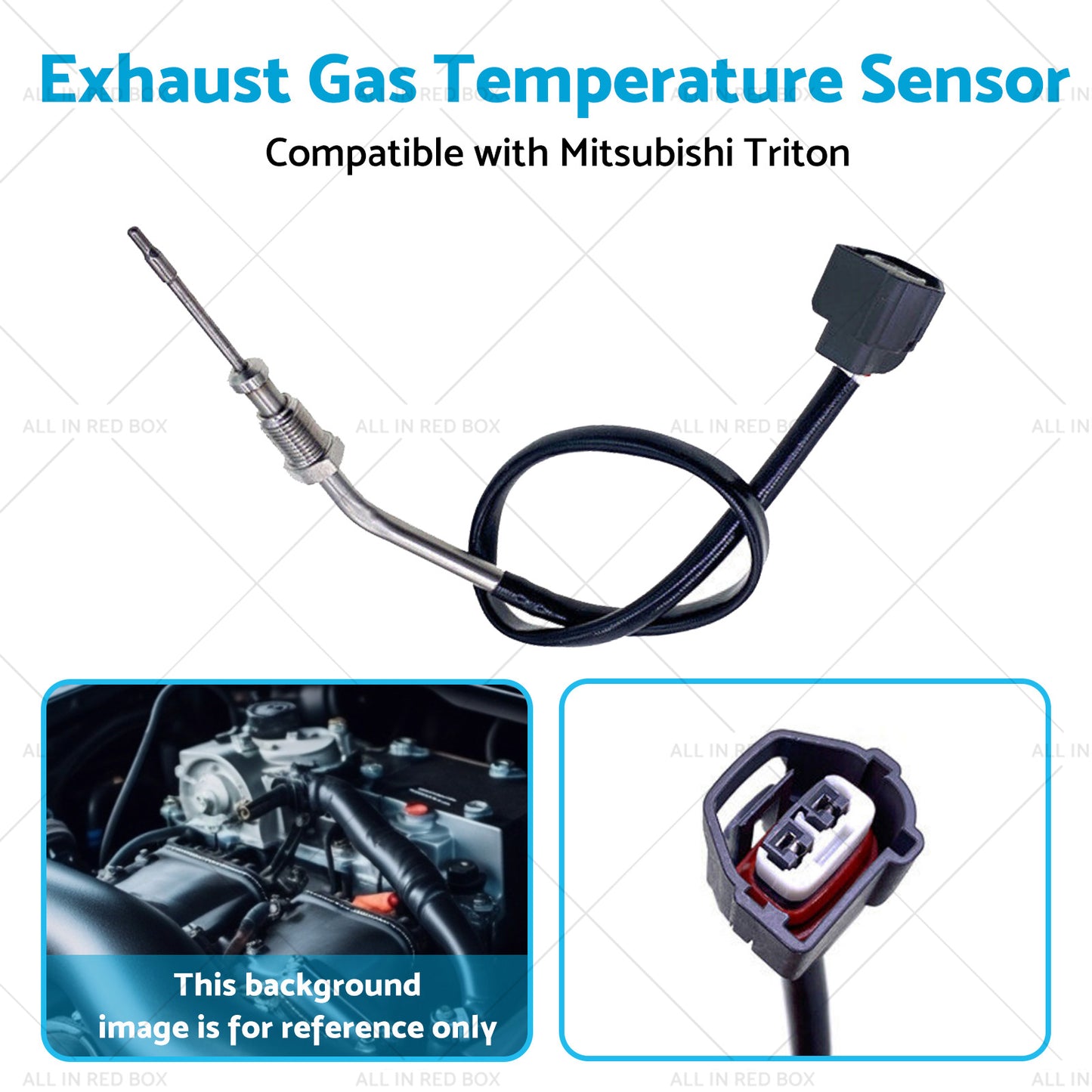 Exhaust Temperature Sensor Suitable for Mitsubishi Triton MQ MR 14927Q 2015-ON