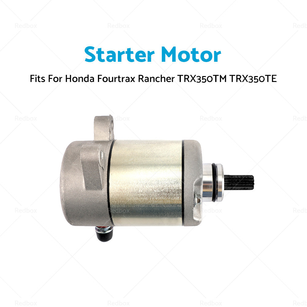 9 Tooth Electric Starter Motor Fit For Honda TRX350 TE or FE TM or FM Fourtrax Rancher