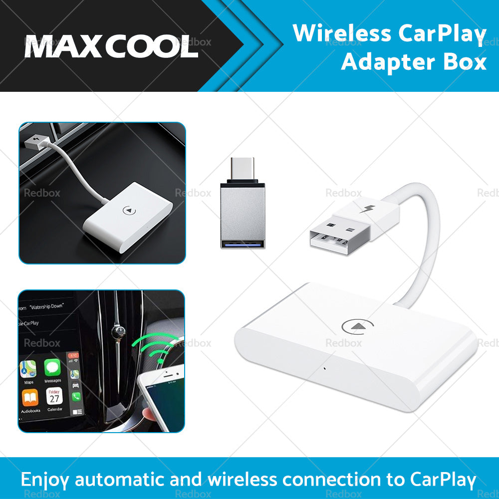 USB Wireless CarPlay Adapter Dongle For Apple iOS Car Auto Navigation Player