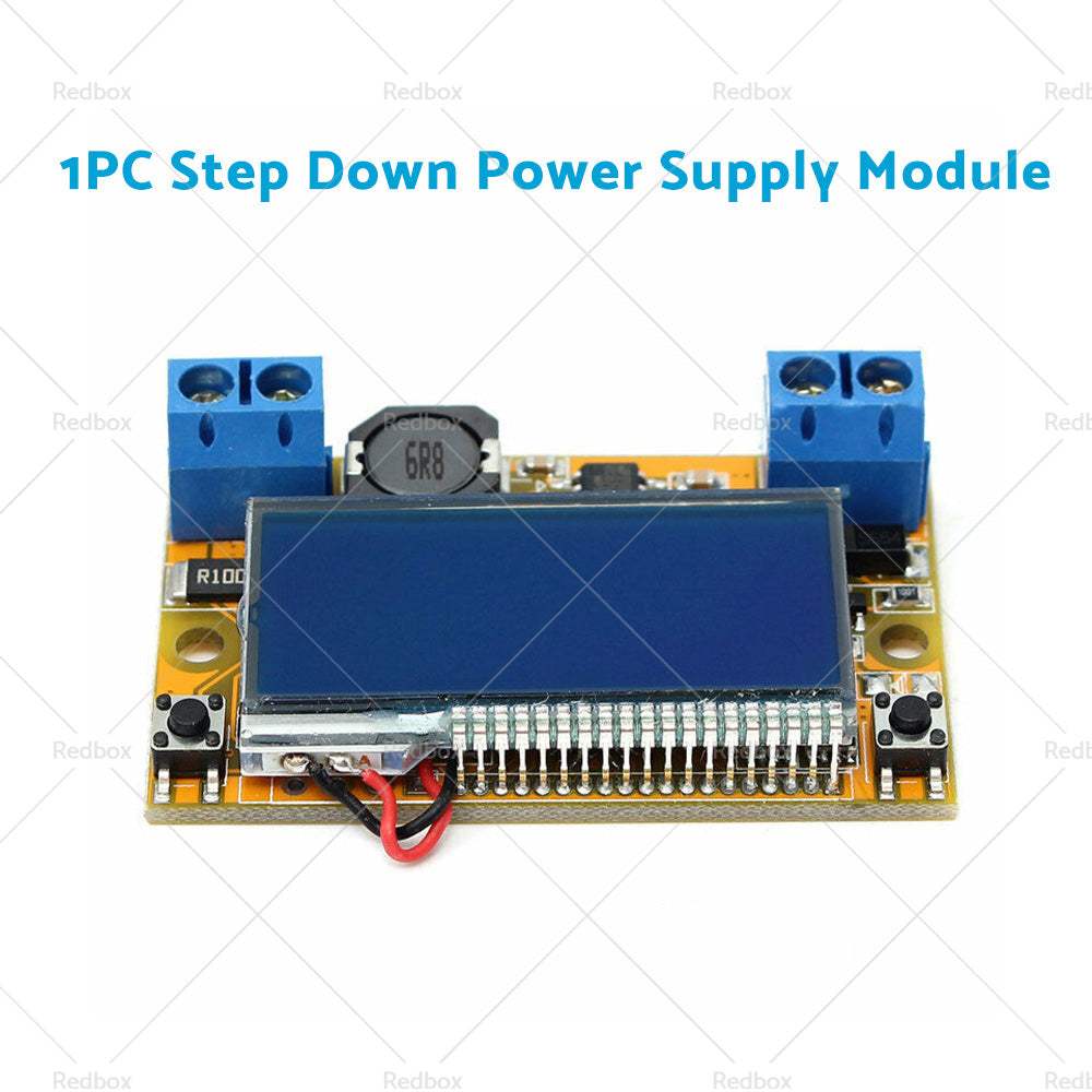 DC-DC Adjustable Buck Converter Step Down Power Supply Module LCD with Shell