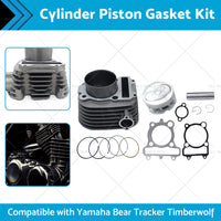 Cylinder Piston Gasket Kit Suitable For Yamaha Moto-4 Bear Timberwolf 250