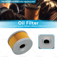 3x Oil Filter Suitable for Suzuki DR650 DR600 DR500 DR 650 DR650SE Triple Pack