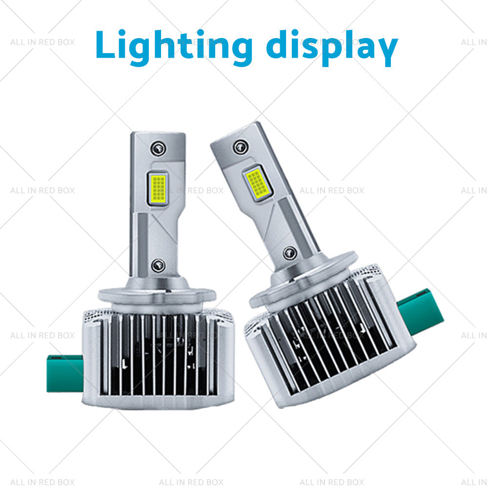 {{ Pair of D3S LED Headlight Bulbs Conversion Kit Replace HID Xenon Lamps 90W 2pcs }} - Buy Car Parts Online at {{ Kaka Auto Parts }}.