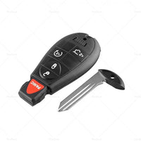 2x Keyless Remote Key Fob Shell Suitable For Jeep Grand Cherokee 2008-2012