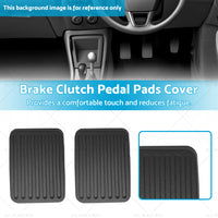 2x Brake Clutch Pedal Pads Cover Suitbale For Hyundai Accent Elantra Excel