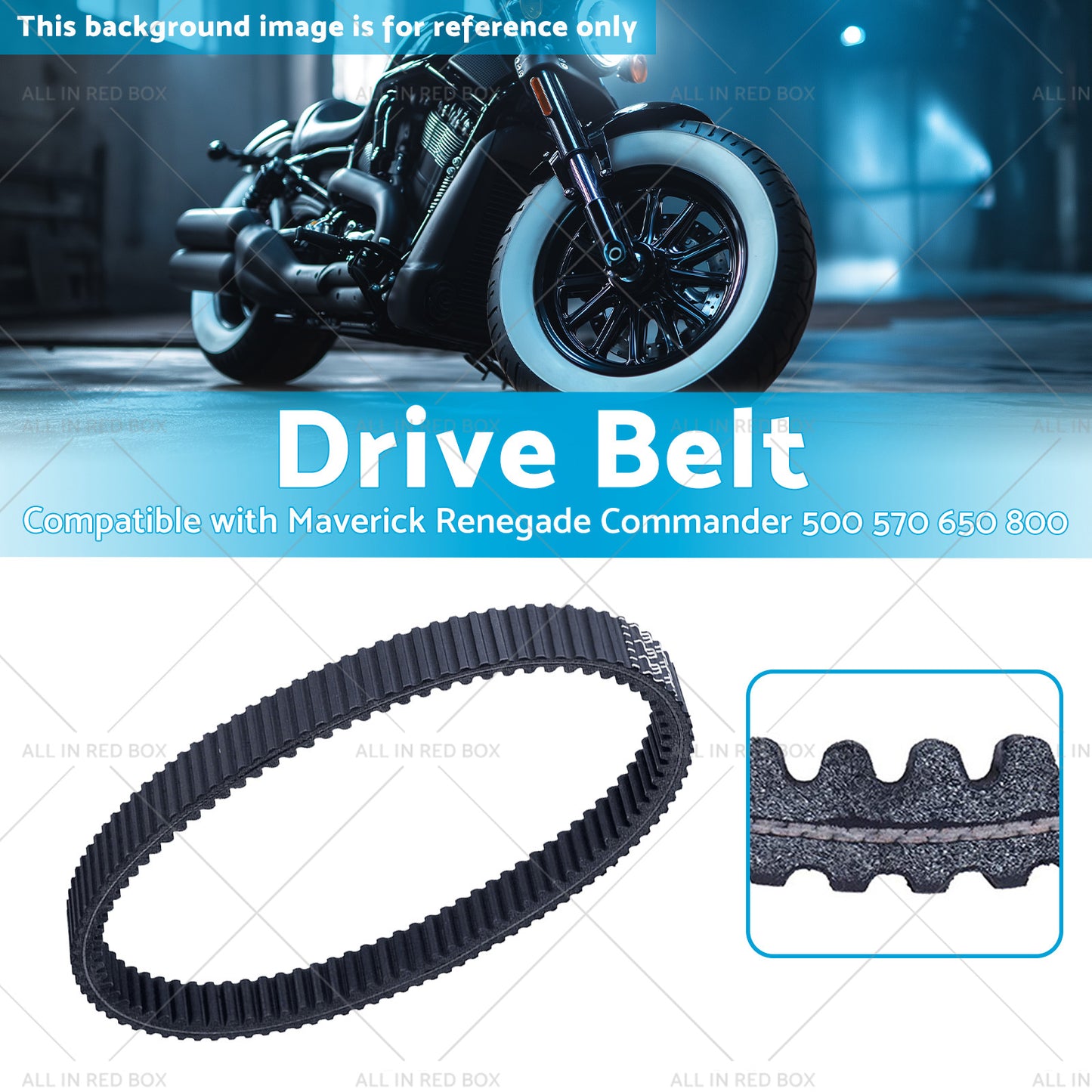 422280364 Drive Belt Suitable for Maverick Renegade Commander 500 570 650 800