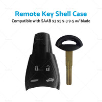 4 Button Remote Key Shell Case Suitable For SAAB 93 95 9-3 9-5 w or  blade