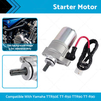 Starter Motor Suitable For Yamaha TTR50E TT-R50 05-17 TTR90 TT-R90 2004-2007