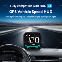 Digital Speedometer Universal GPS Car HUD Head Up Display MPH Overspeed Alarm AU