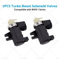 2PCS Turbo Boost Solenoid Valves Suitable for BMW 1 Series 07-15 335i 535i 550i