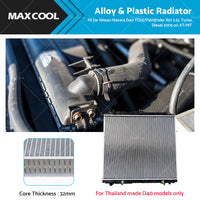 Radiator for Nissan Navara D40 YD25 or Pathfinder R51 2. 5L Turbo Diesel 2005- AT or MT