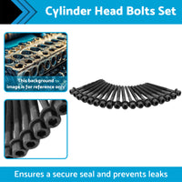 Cylinder Head Bolts Set Suitable For Mitsubishi QE Triton MQ MR 2015-on 4N15