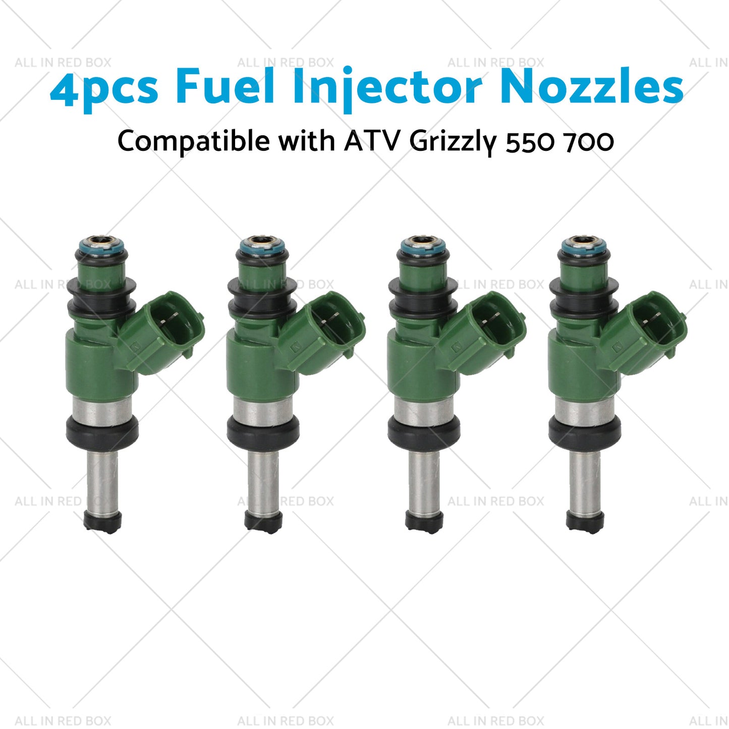 3B4-13761-00-00 4pcs Fuel Injector Nozzles Suitablefor ATV Grizzly 550 700 07-17