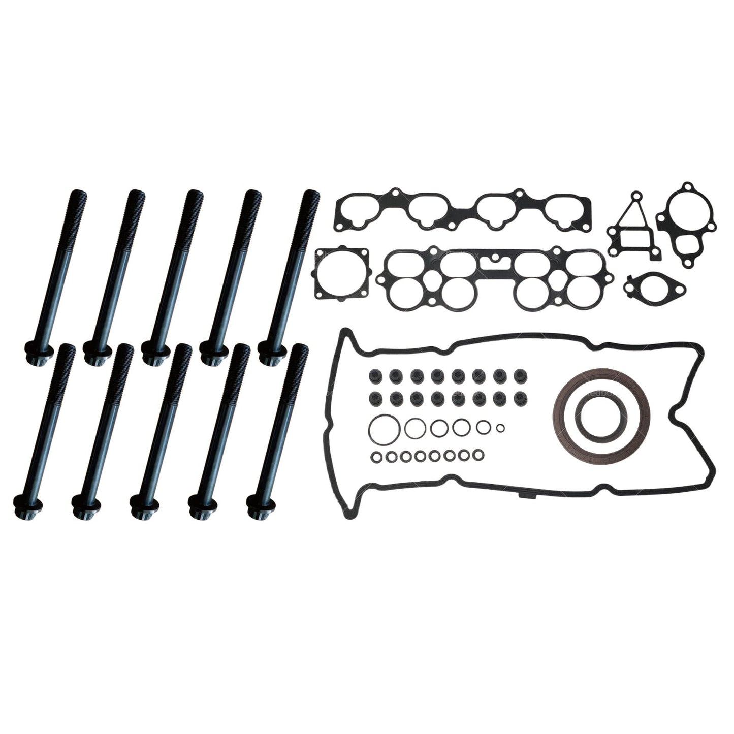 VRS Head Gasket Kit & Bolt Set Suitable For Nissan X-Trail T30 2.5L QR25DE 2001-2007