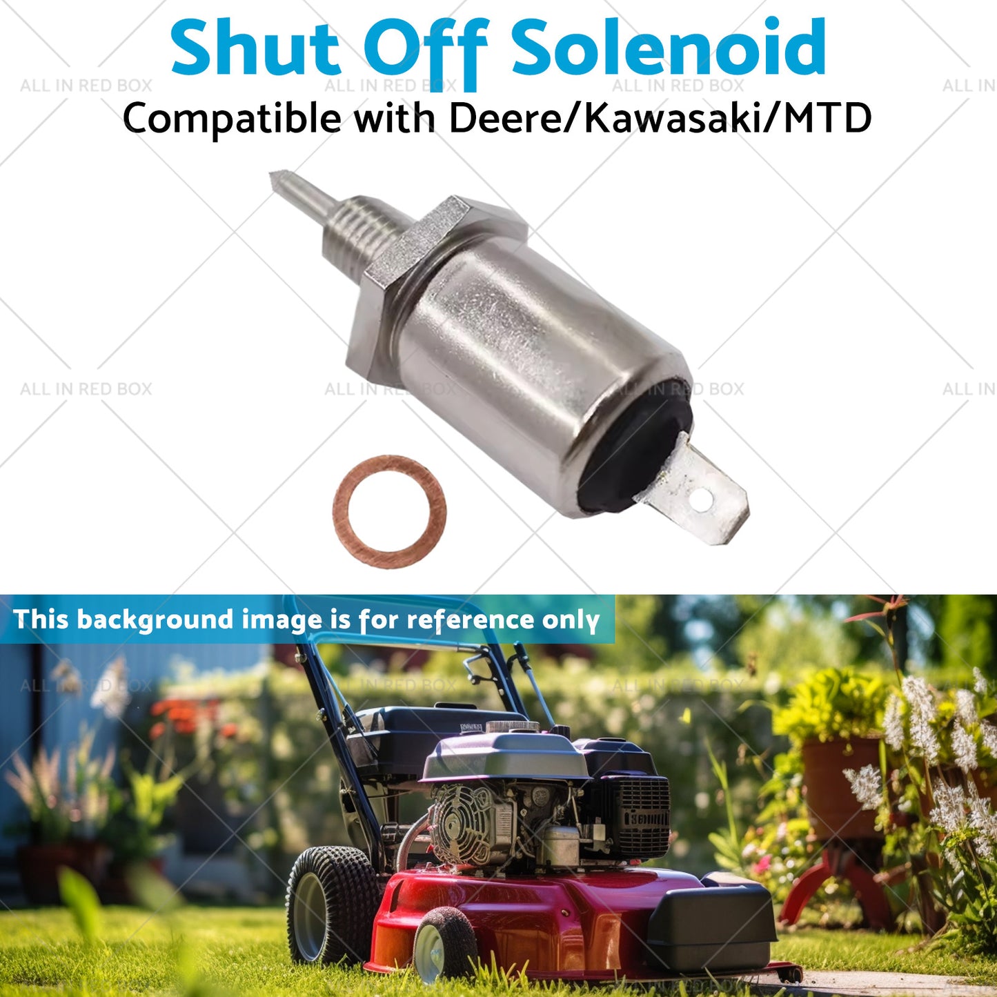 Shut Off Solenoid Suitable for Deere or Kawasaki or MTD 21188-2011 and M138477 X475