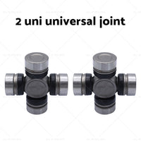 2x FRONT  or  REAR UNI UNIVERSAL JOINT SUITABLE FOR TOYOTA HILUX LAND CRUISER DYNA