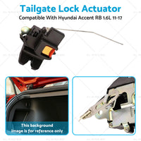 {{ Tailgate Lock Actuator Suitable For Hyundai Accent RB Sedan 1.6 Petrol 2011-2017 }} - Buy Car Parts Online at {{ Kaka Auto Parts }}.