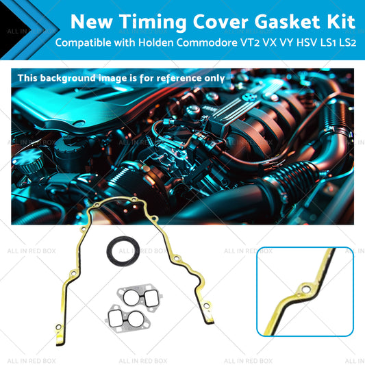 New Timing Cover Gasket Kit Suitable for Holden Commodore VX VY VT2 HSV LS1 LS2