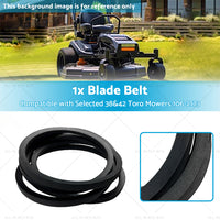 1x Ride on Mower Deck Belt Suitable for Selected 38inch  and  42inch Toro Mowers 106-2173