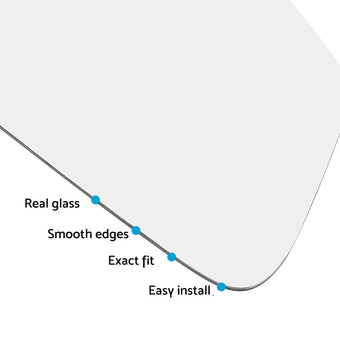 compare product Left Side Heated Convex Mirror Glass Suitable For Lexus RX300 RX330 Toyota Hilux