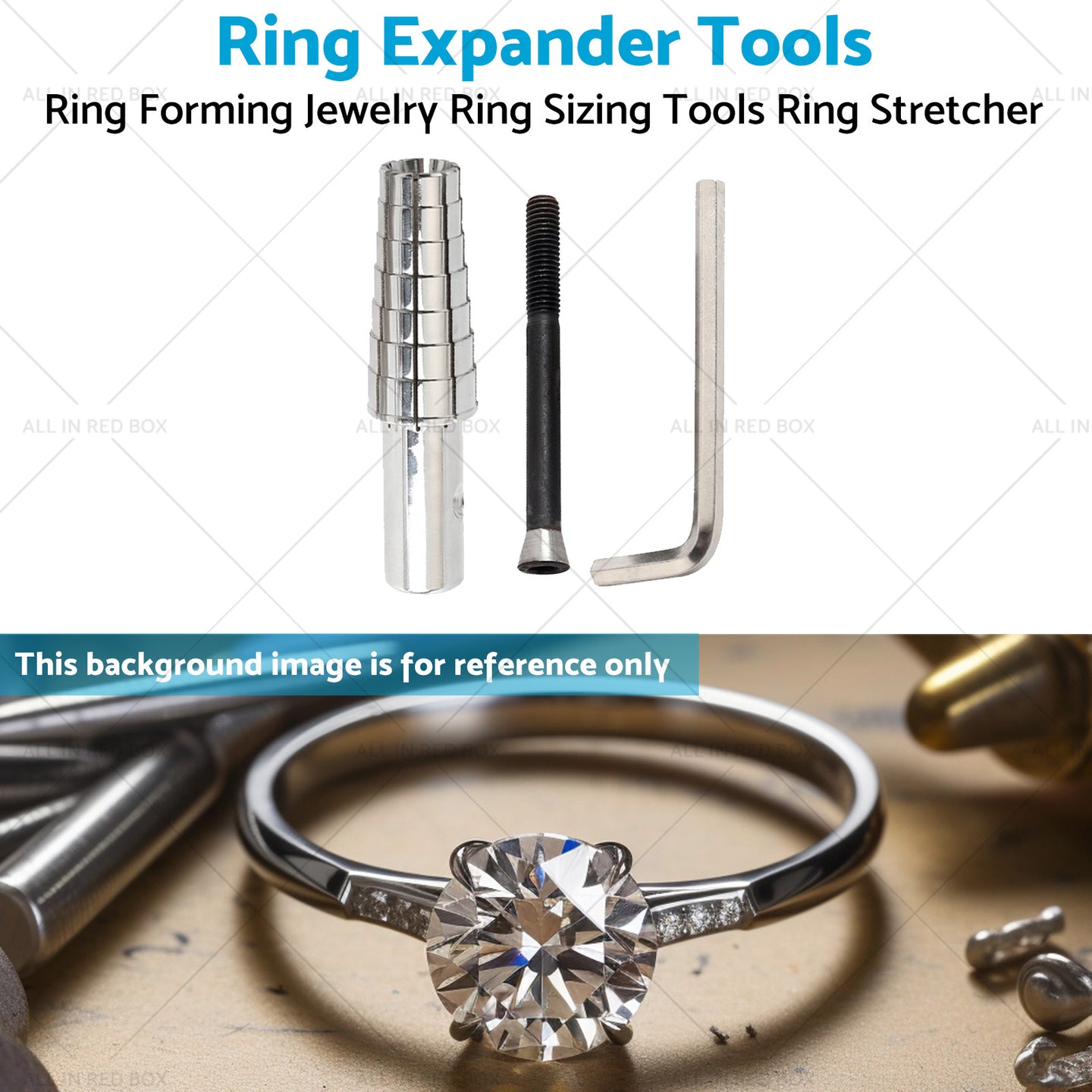 {{ Ring Expander Mandrel Ring Forming Jewelry Ring Stretcher Tool Ring Sizing Tools }} - Buy Car Parts Online at {{ Kaka Auto Parts }}.