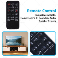 Remote Control Suitable For JBL Home Cinema SB250 SB350 2. 1 AUDIO SPEAKER SYSTEM