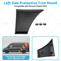 Side Protective Trim Mould Front Of Rear Wheel Suitable for Renault Master MK3