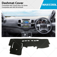 Suitable For Toyota Hilux 150 Series 2005-2015 Dashboard Cover Dash Mat Carpet