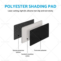 Non-Slip Dash Mat Suitable For LDV G10 SV7A SV7C Suits All models 15-23 Black AU