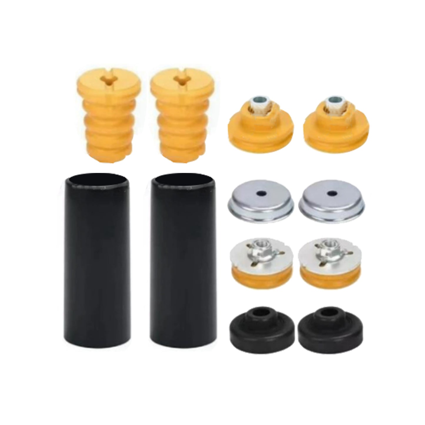 Pair Rear Strut Mount Tops Bump Stop Suitable For BMW 1' E87/E88 3'E 91/E92/E90