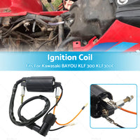 Ignition Coil Fit For Kawasaki BAYOU 300 KLF 300 KLF300C 1986-2004 ATV Quad Bike