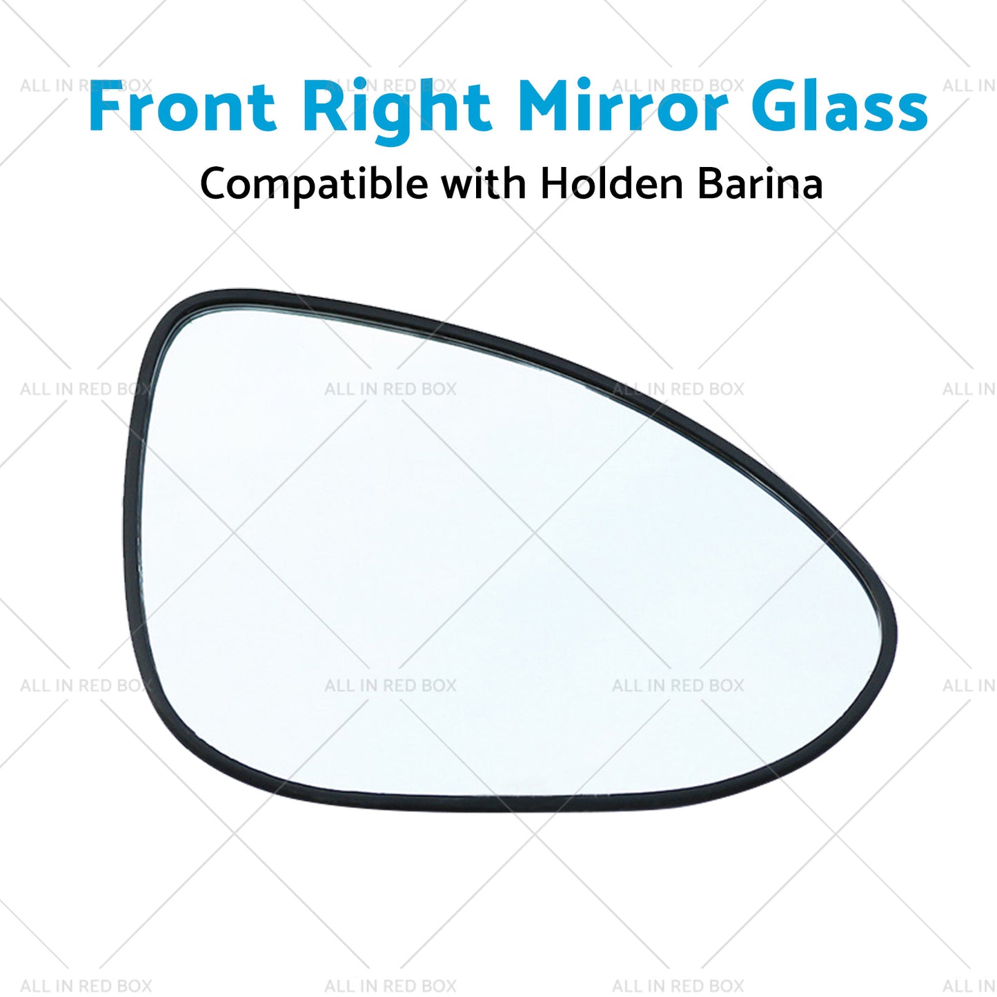 Suitable for Holden Barina 2011-ON Right Mirror Glass With Back Plate NO HEATED