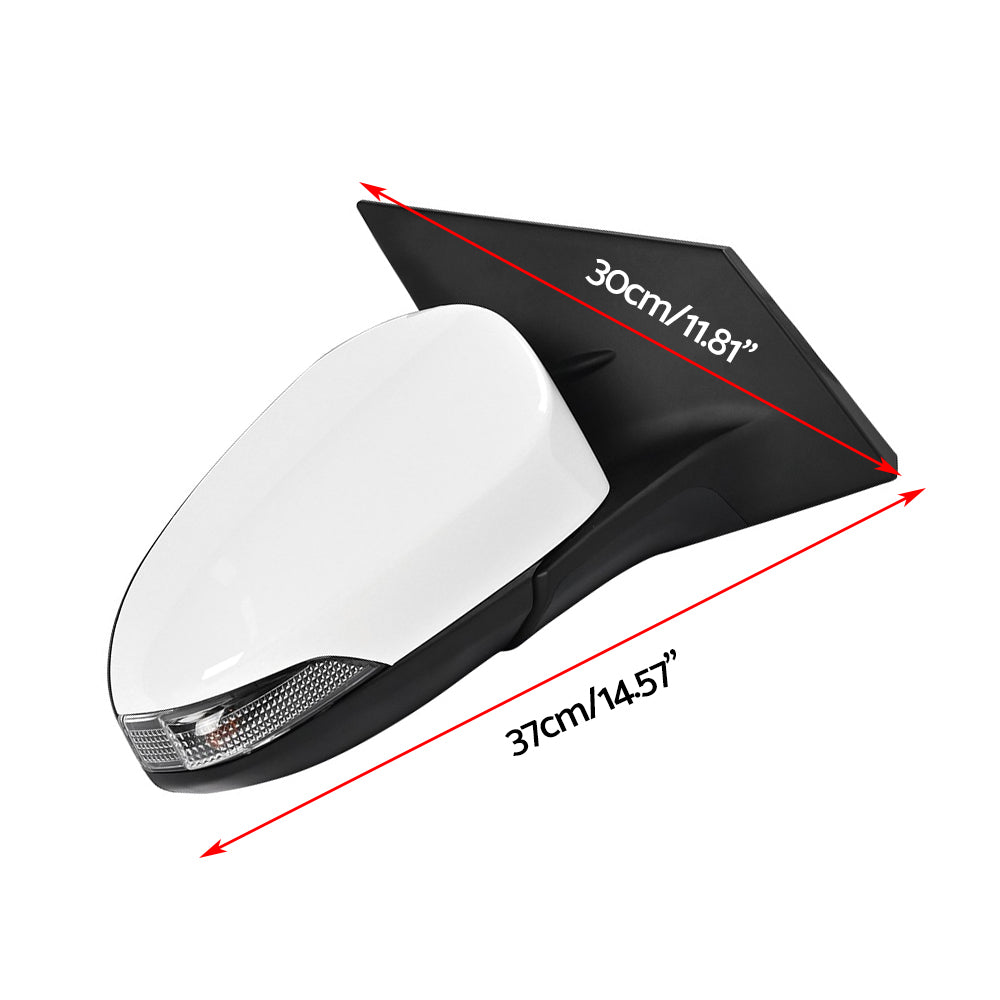 Right Door Mirror Assembly Suitable for Toyota Corolla 2012¡§C2018 Hatch ZRE182