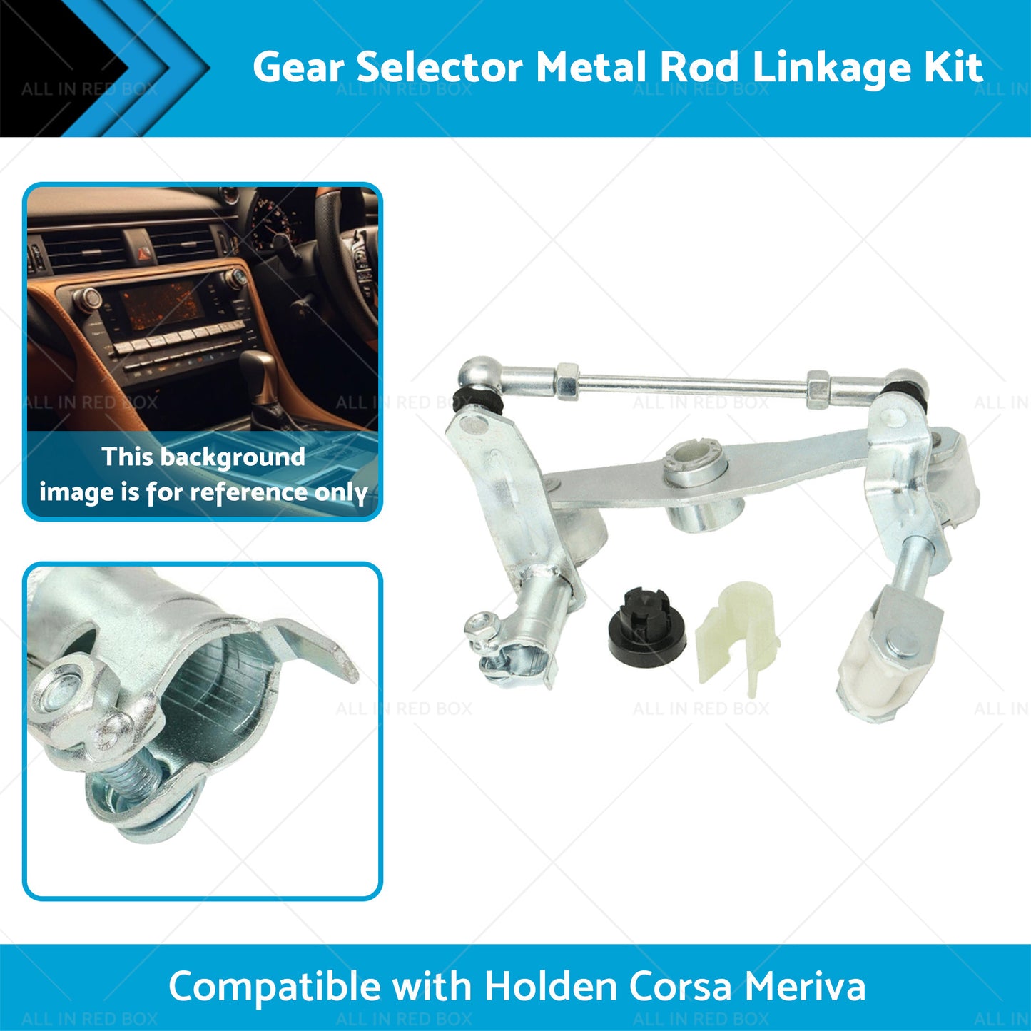 {{ Gear Selector Metal Rod Linkage Kit Suitable For Holden Corsa C Combo Meriva }} - Buy Car Parts Online at {{ Kaka Auto Parts }}.