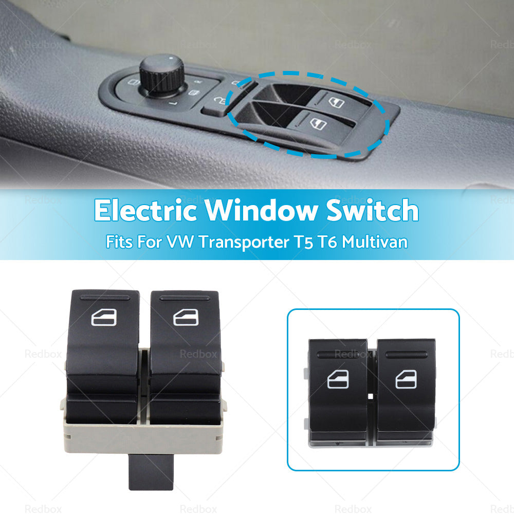 Master Window Switch Driver Side 7E0959855A For VW Transporter T5 T6 2003-2014