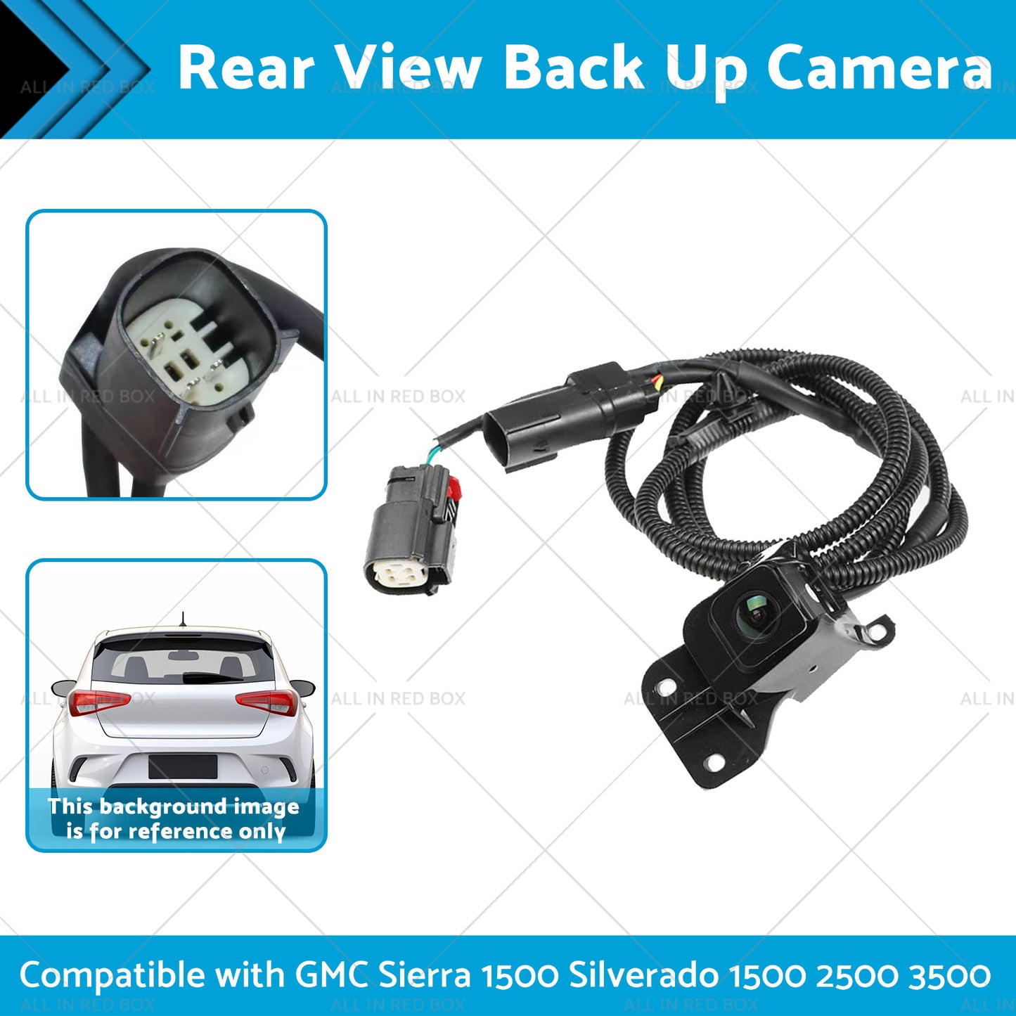 Rear View Camera Suitable for 11-14 GMC Sierra 1500 Silverado 1500 2500 3500