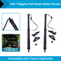 Pair Tailgate Pull Down Motor Struts Suitable for 14-19 Toyota Highlander 3. 5L