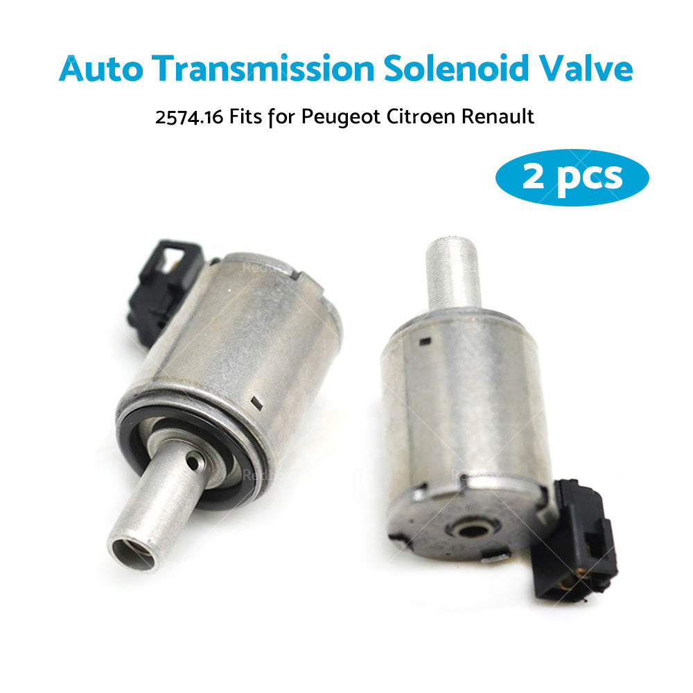 2x Auto Transmission Solenoid Valve Suitable For Peugeot Citroen Renault 257416