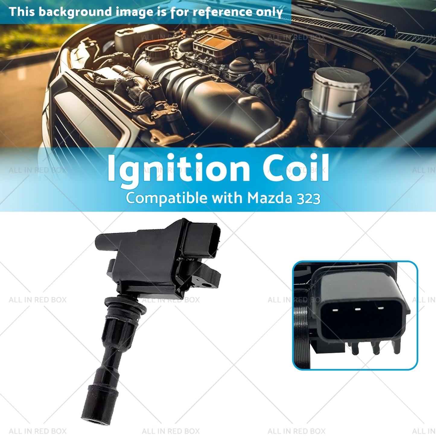 ZL01-18100-A Ignition Coil Suitable for Mazda 323 1. 5L 1. 6L 98-03