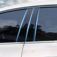 {{ Gloss Black Pillar Posts Door Trim Cover Suitable For Toyota RAV4 2019-2024 }} - Buy Car Parts Online at {{ Kaka Auto Parts }}.