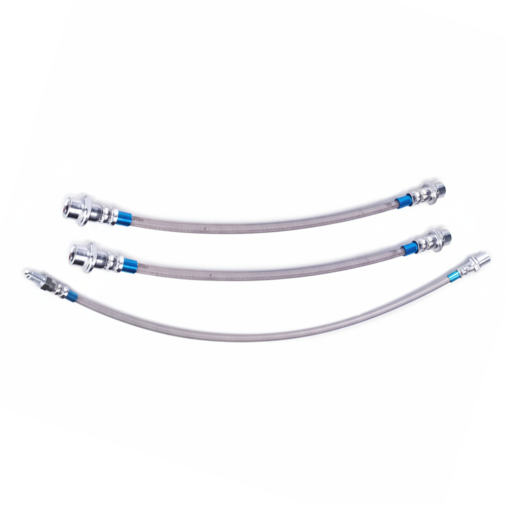 Stainless Steel Braided Brake Lines With ABS Suitable For Toyota Hilux KUN26 N70
