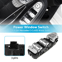 A2059056811 Master Power Window Control Switch For Mercedes C-CLASS W205 S205