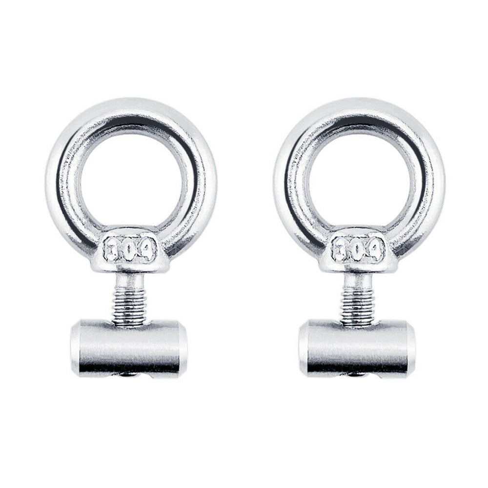 Awning Rail Stoppers Rail Track Screws 2 / 4 / 8PCS Suitable For Boat Caravan Stainless Steel