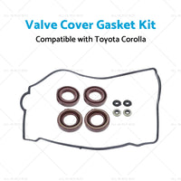 Valve Tappet Rocker Cover Gasket Suitable for Toyota Corolla AE92 AE102 AE112