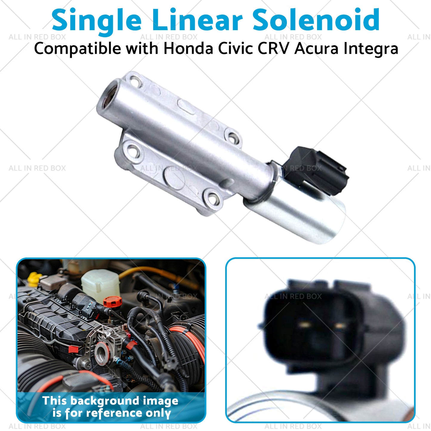 Single Linear Solenoid Suitable for Honda Civic CRV Acura Integra 28250-P4R-315