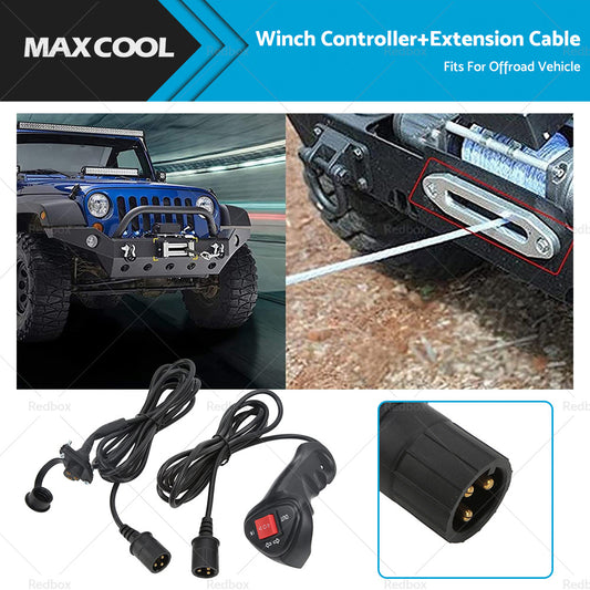 Winch Remote Controller Electric Universal Control Switch For Offroad Vehicle