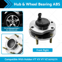 RH Front Hub  and  Wheel Bearing Suitable For Holden Commodore VT VX VY VZ 92115771