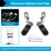 Motorcycle Highway Foot Peg Suitable For Harley Davidson Street Glide Road Glide