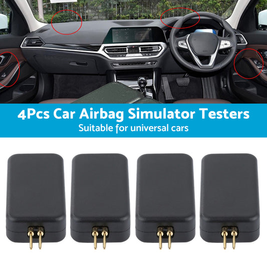 4PCS Car SRS Airbag Simulator Tester Instrument Resistor Bypass Fault Finding